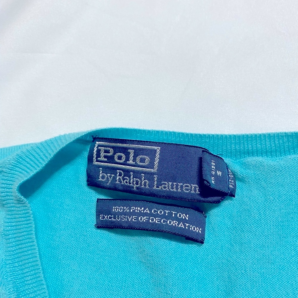 Polo by Ralph Lauren Woman’s size XL. V-Neck lightweight sweater. Gently Worn - Picture 3 of 14